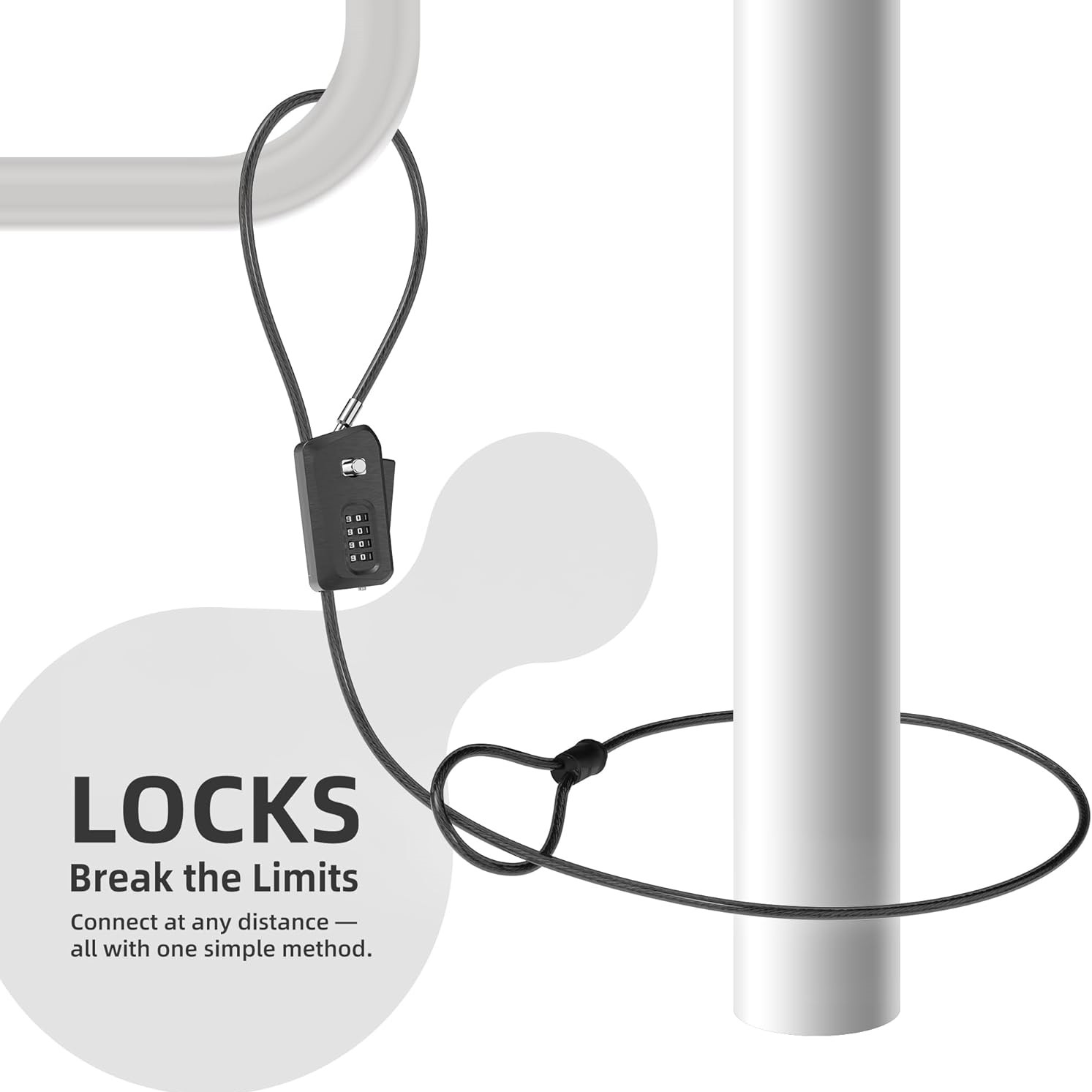 Python Cable Lock for Bike, Bi - огляд і ціна Cable Lock Flexible