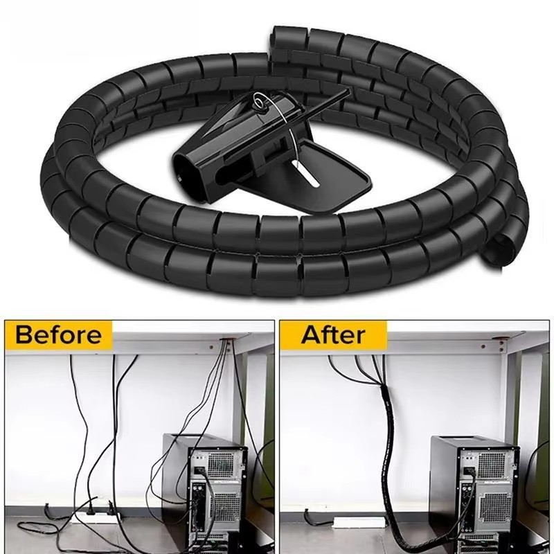 2M/1M Black Cable Wire Protect - огляд і ціна Cable Lock Flexible